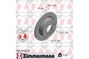 Zimmermann Δισκόπλακα - 150.2928.20