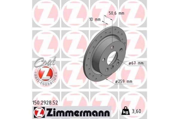 Zimmermann Δισκόπλακα - 150.2928.52