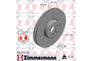 Zimmermann Δισκόπλακα - 150.2955.52