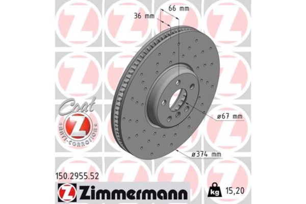 Zimmermann Δισκόπλακα - 150.2955.52