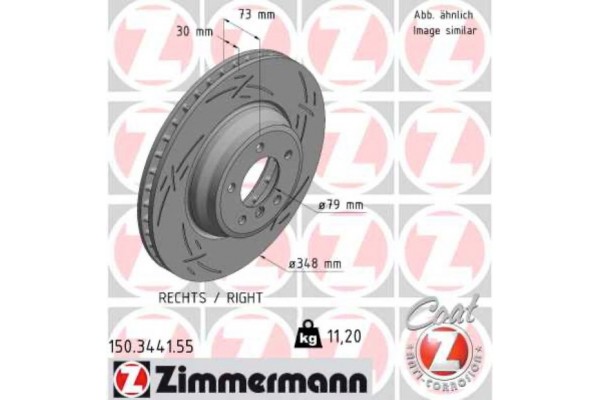 Zimmermann Δισκόπλακα - 150.3441.55 Zimmermann Δισκόπλακα - 150.3441.55