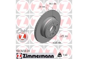Zimmermann Δισκόπλακα - 150.3450.20