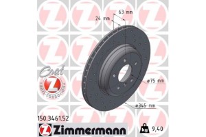 Zimmermann Δισκόπλακα - 150.3461.52