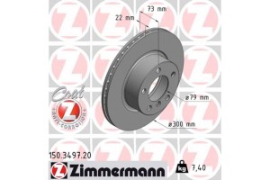 Zimmermann Δισκόπλακα - 150.3497.20