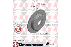 Zimmermann Δισκόπλακα - 155.3906.20