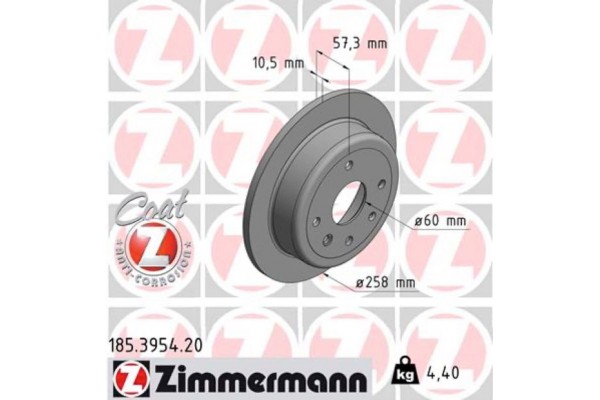 Zimmermann Δισκόπλακα - 185.3954.20