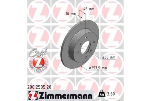 Zimmermann Δισκόπλακα - 200.2505.20