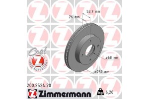 Zimmermann Δισκόπλακα - 200.2524.20