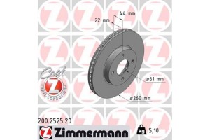 Zimmermann Δισκόπλακα - 200.2525.20