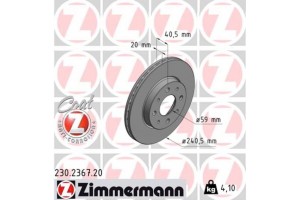 Zimmermann Δισκόπλακα - 230.2367.20