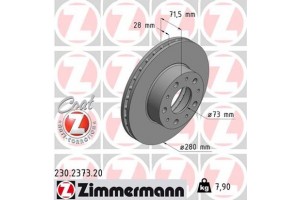 Zimmermann Δισκόπλακα - 230.2373.20