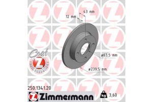Zimmermann Δισκόπλακα - 250.1341.20