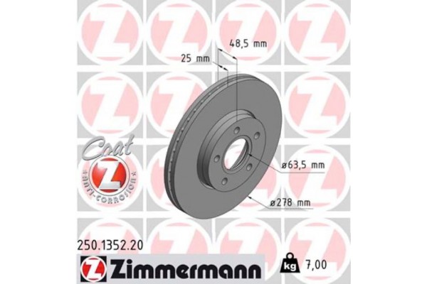Zimmermann Δισκόπλακα - 250.1352.20