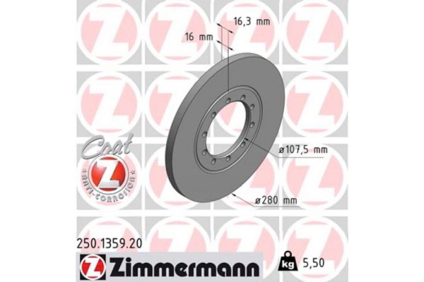 Zimmermann Δισκόπλακα - 250.1359.20