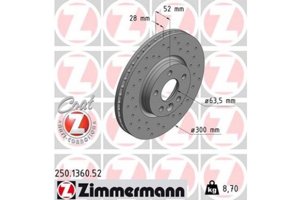 Zimmermann Δισκόπλακα - 250.1360.52