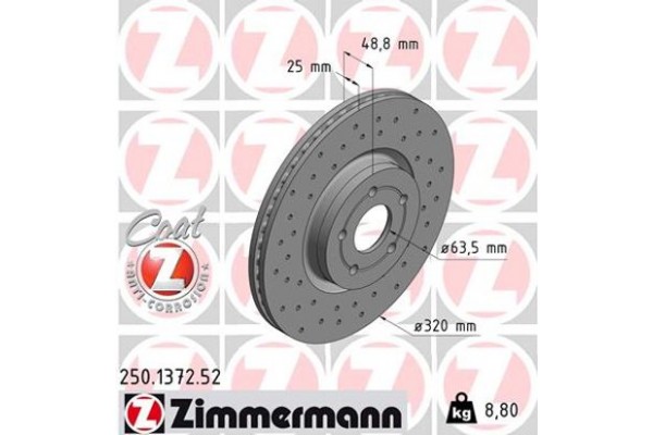 Zimmermann Δισκόπλακα - 250.1372.52