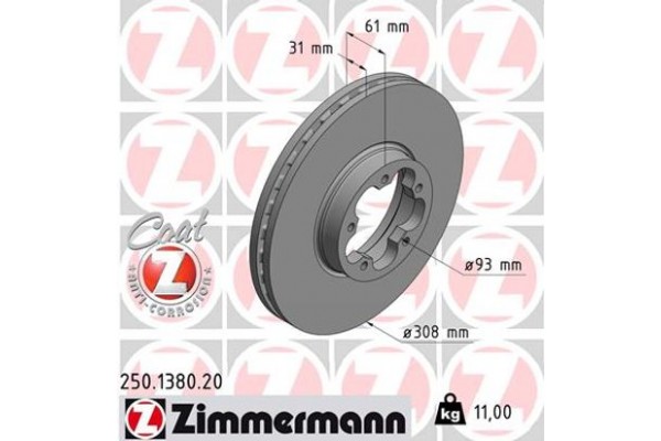 Zimmermann Δισκόπλακα - 250.1380.20