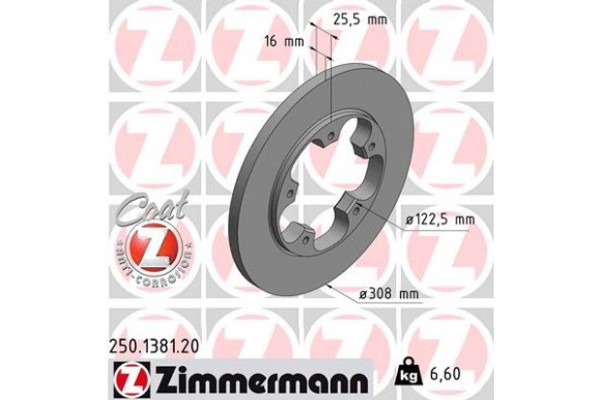 Zimmermann Δισκόπλακα - 250.1381.20