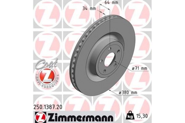 Zimmermann Δισκόπλακα - 250.1387.20