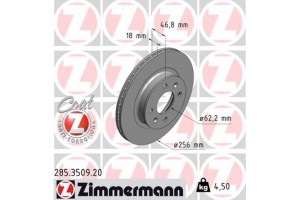 Zimmermann Δισκόπλακα - 285.3509.20