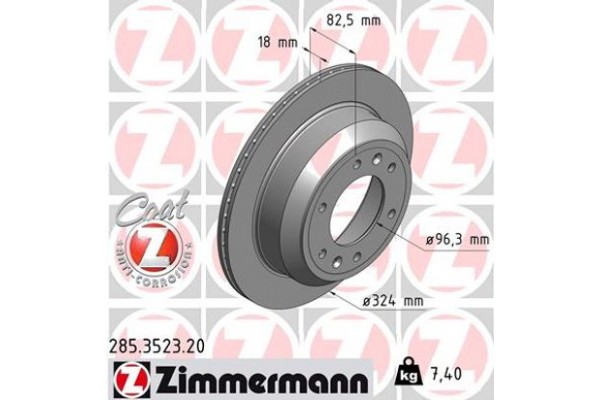 Zimmermann Δισκόπλακα - 285.3523.20