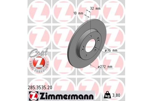 Zimmermann Δισκόπλακα - 285.3535.20