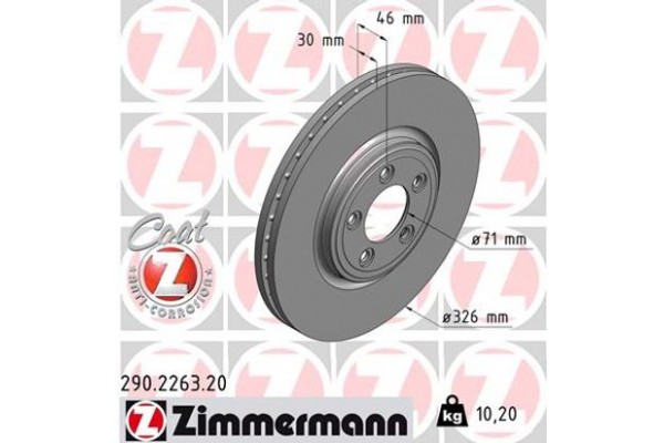 Zimmermann Δισκόπλακα - 290.2263.20