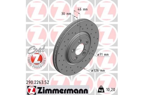 Zimmermann Δισκόπλακα - 290.2263.52