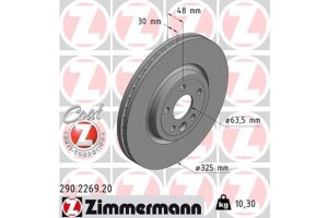 Zimmermann Δισκόπλακα - 290.2269.20