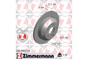 Zimmermann Δισκόπλακα - 320.3807.20
