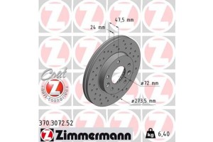 Zimmermann Δισκόπλακα - 370.3072.52
