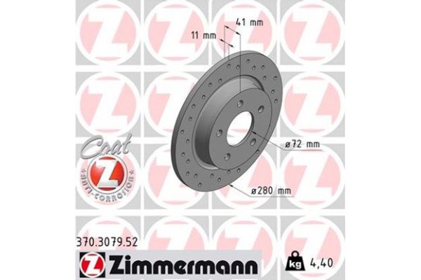 Zimmermann Δισκόπλακα - 370.3079.52