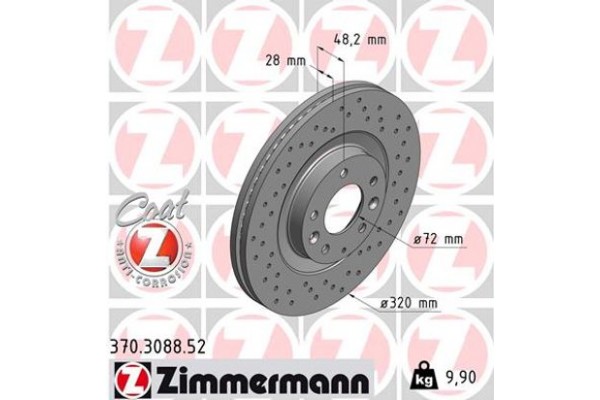 Zimmermann Δισκόπλακα - 370.3088.52