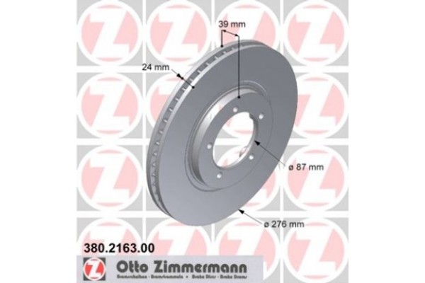 Zimmermann Δισκόπλακα - 380.2163.00