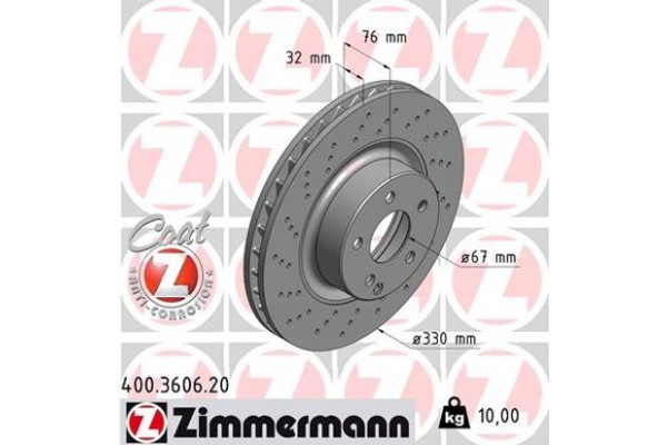 Zimmermann Δισκόπλακα - 400.3606.20