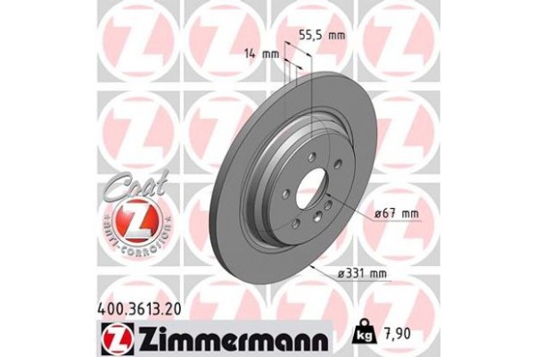 Zimmermann Δισκόπλακα - 400.3613.20