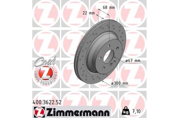 Zimmermann Δισκόπλακα - 400.3622.52