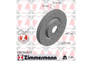 Zimmermann Δισκόπλακα - 400.3648.52