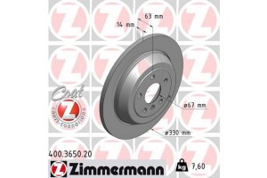 Zimmermann Δισκόπλακα - 400.3650.20