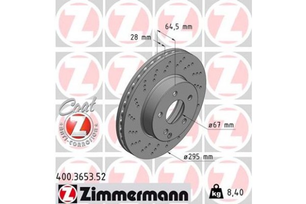 Zimmermann Δισκόπλακα - 400.3653.52