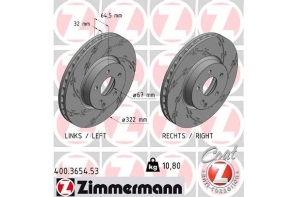 Zimmermann Δισκόπλακα - 400.3654.53