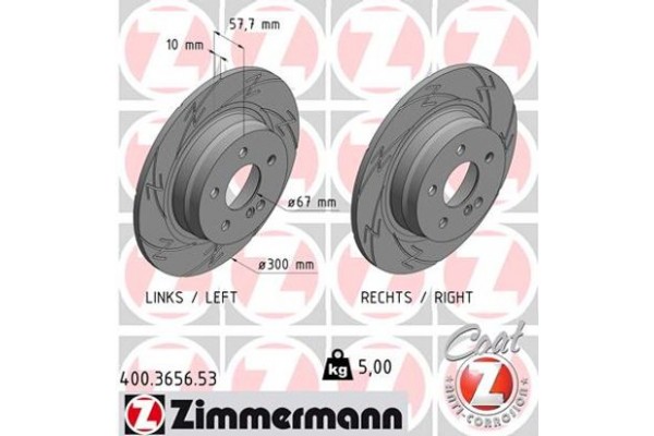 Zimmermann Δισκόπλακα - 400.3656.53