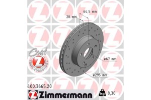 Zimmermann Δισκόπλακα - 400.3665.20