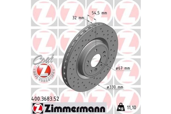 Zimmermann Δισκόπλακα - 400.3683.52