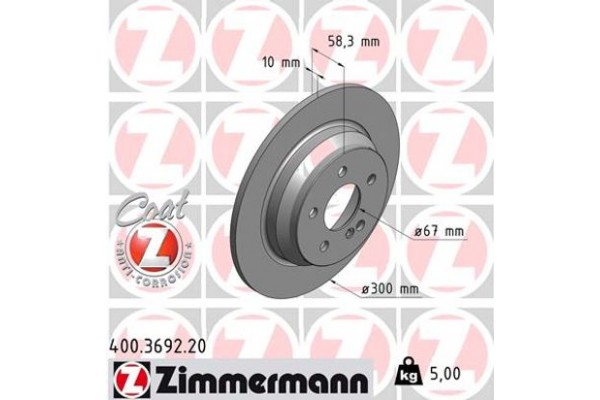 Zimmermann Δισκόπλακα - 400.3692.20