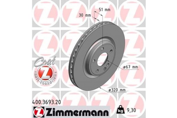 Zimmermann Δισκόπλακα - 400.3693.20