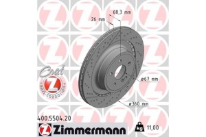 Zimmermann Δισκόπλακα - 400.5504.20