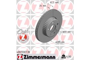 Zimmermann Δισκόπλακα - 400.5507.30