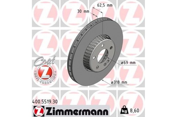 Zimmermann Δισκόπλακα - 400.5519.30