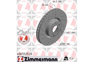 Zimmermann Δισκόπλακα - 400.5529.20